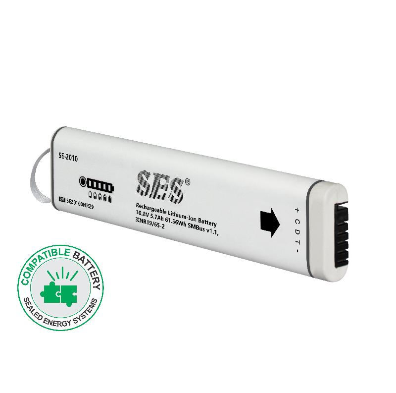 10.8V 5700mAH, LI-ION BATTERY FOR GE DASH-3000, 4000, 5000, 6000