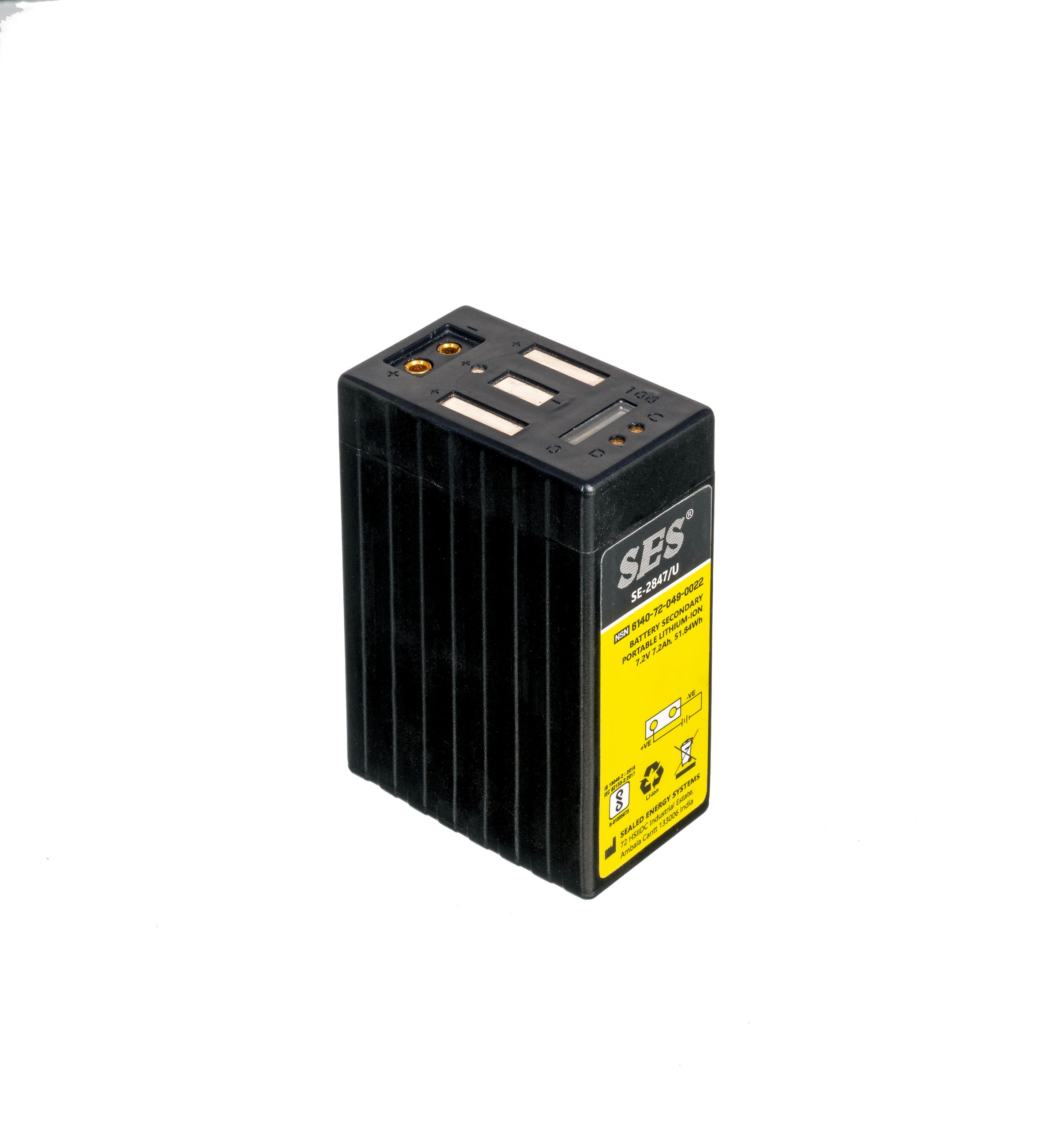 7.2V 8.55Ah, 61.56Wh SE-2847/U